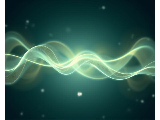 Un gráfico o ilustración abstracta que representa ondas cerebrales o patrones de sueño.